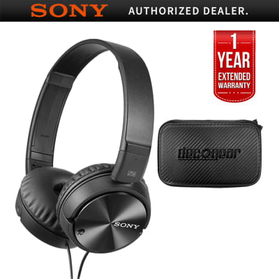 Sony Noise Cancelling Headphones, Deco Gear Hard Case & 1 Year Extended Warranty image 1