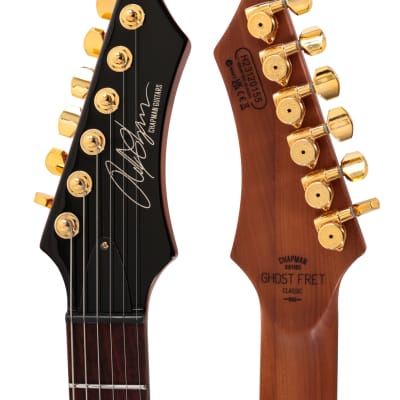 Chapman Ghost Fret Classic Hollywood Red w/Gigbag (B Stock) image 4