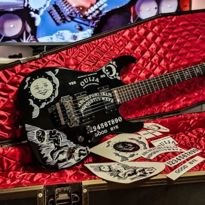 Krupi Guitars Ouija Board Kirk Hammett DIY Set of 9 Metallica Decays  Stickers 2023 - White / Black