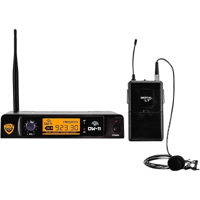Nady DW-11 LT Digital Wireless System with Lavalier Microphone