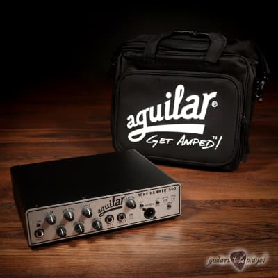 Aguilar TH500 Tone Hammer 500 Bass Amp Head (Made in USA) w/ Aguilar Carry Bag image 1