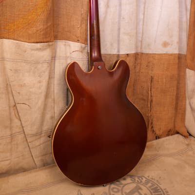 Gibson Trini Lopez Standard 1966 - Sparkling Burgundy Metallic image 6