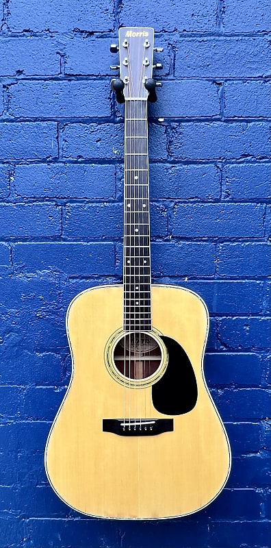 Morris W-25 Vintage Acoustic Guitar - MIJ - 70s-80s