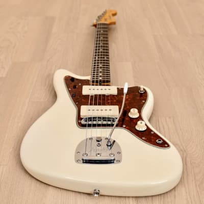1959 Fender Jazzmaster Vintage Pre-CBS Offset Electric Guitar Olympic White w/ Case image 10