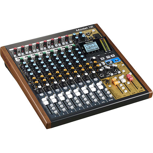 TASCAM Model 12 All-in-One Production Mixer for Music and Multimedia Creators image 1