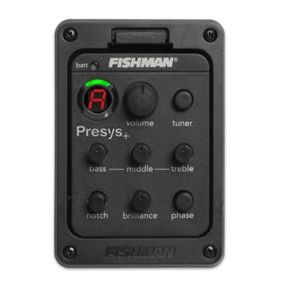 Fishman Presys+ Onboard Preamp, PRO-PSY-201, New, Authorized Dealer image 2