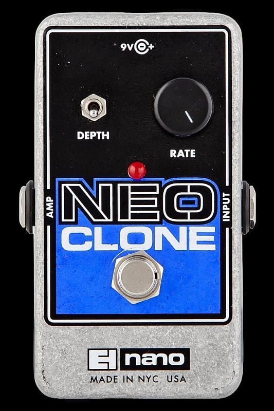 Electro-Harmonix EHX Neo Clone Analog Chorus Guitar Effect Effects Pedal image 1