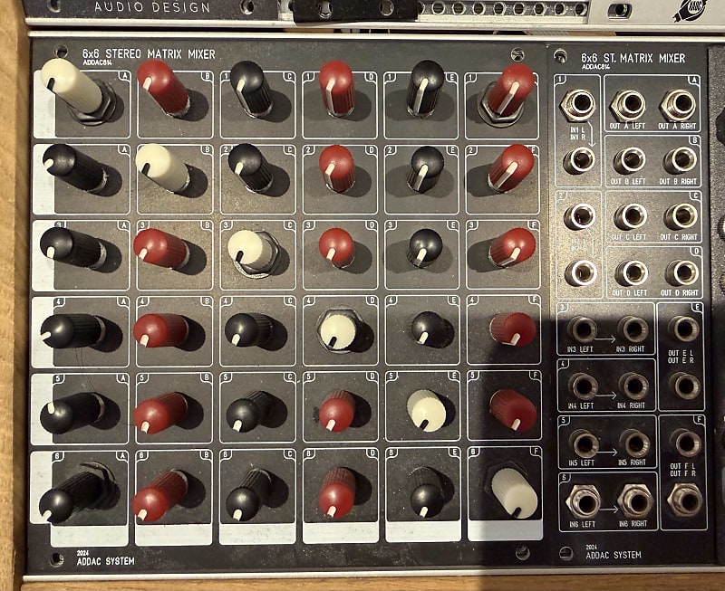 ADDAC System ADDAC814 6x6 Stereo Matrix Mixer