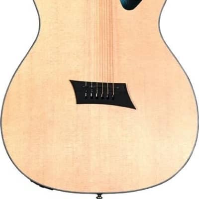 Michael Kelly MKFPSNASFXL Forte Port Lefty Solid Spruce Top Mahogany Neck 6-String Acoustic-Electric Guitar image 2