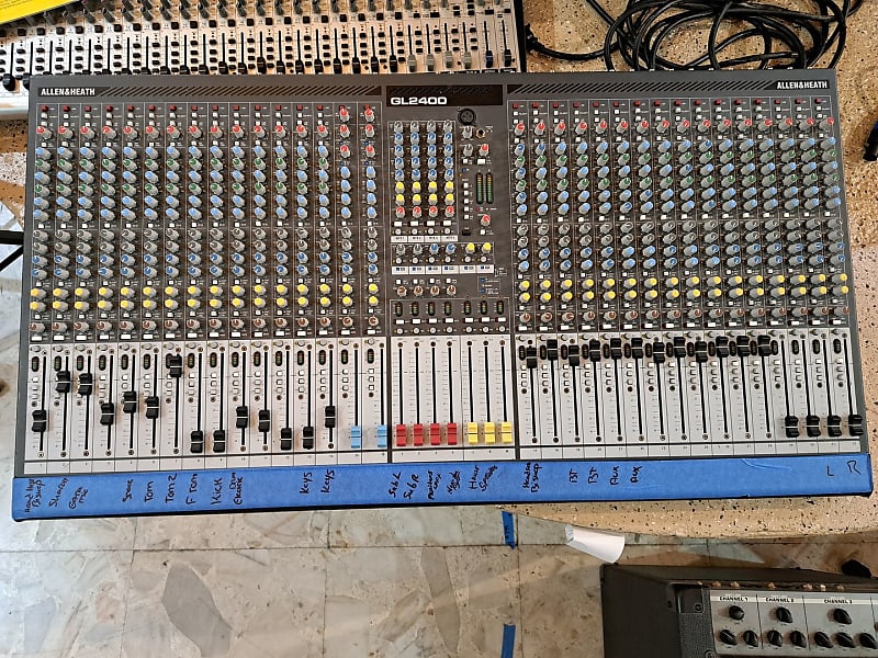 Allen & Heath GL2400 Mixer (Clearwater, FL) Reverb
