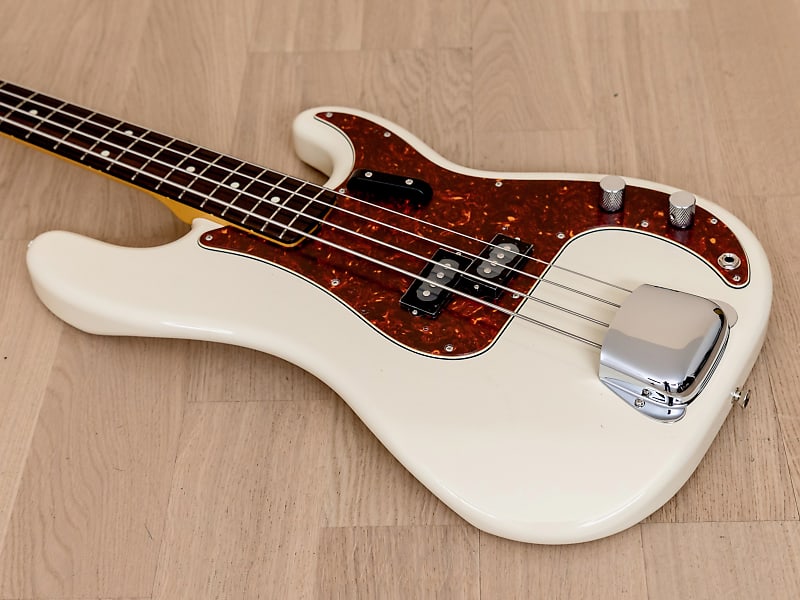 2021 Fender Hama Okamoto Signature Precision Bass #4 Olympic White 1 1/2