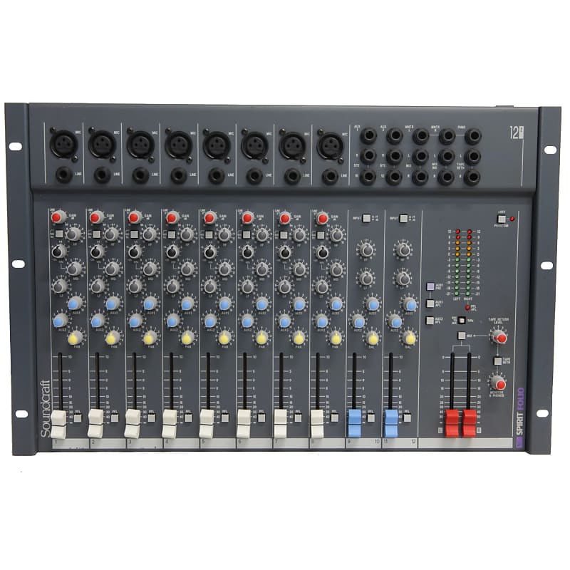 Soundcraft Spirit Folio 12-2 mixer - Used | Reverb