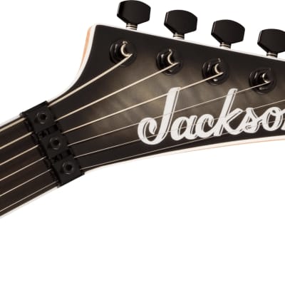 Mint Jackson Pro Plus Series Dinky DKAQ Ghost Burst Ebony Fingerboard image 6