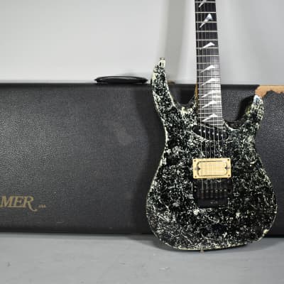 1990 Hamer USA Californian Elite Marble Finish Electric Guitar w/OHSC image 3