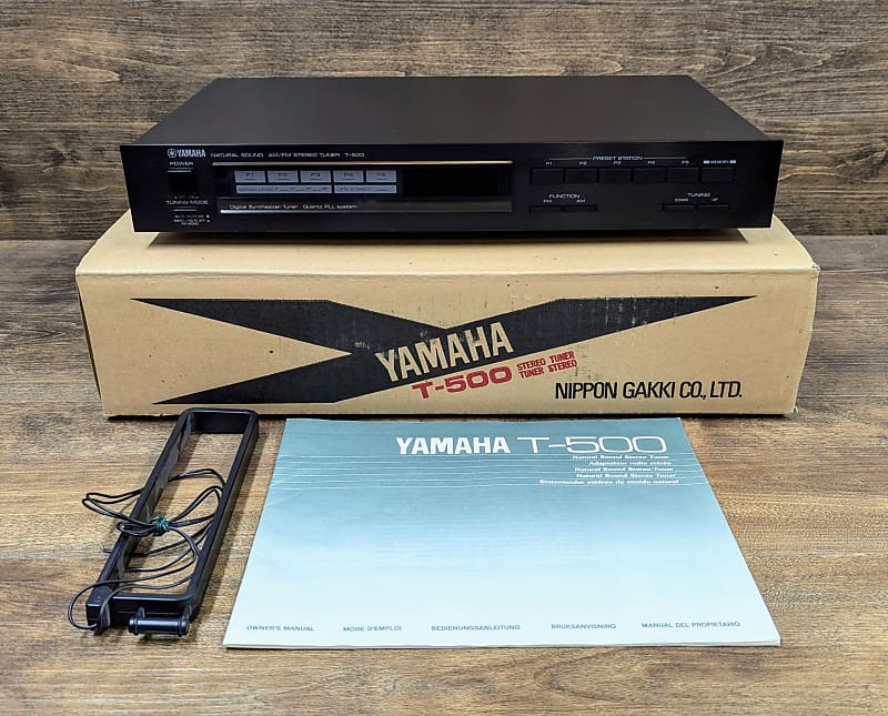 Yamaha T-500 AM/FM Tuner Module/ Mint Condition/ Fully Tested/ Free Shipping  			