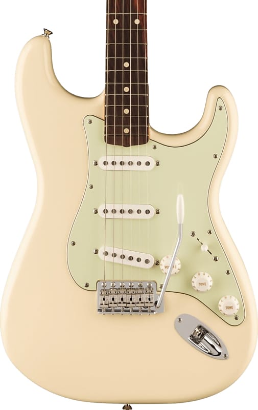Fender Vintera II 60s Stratocaster Electric Guitar Rosewood Fingerboard RW, Olympic White image 1