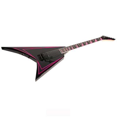 ESP Edwards E-AL-166 Pink Sawtooth Alexi Laiho Signature Electric