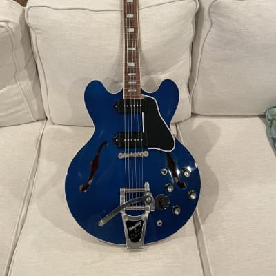 Gibson ES-330L 2009 - Beale St Blue image 1