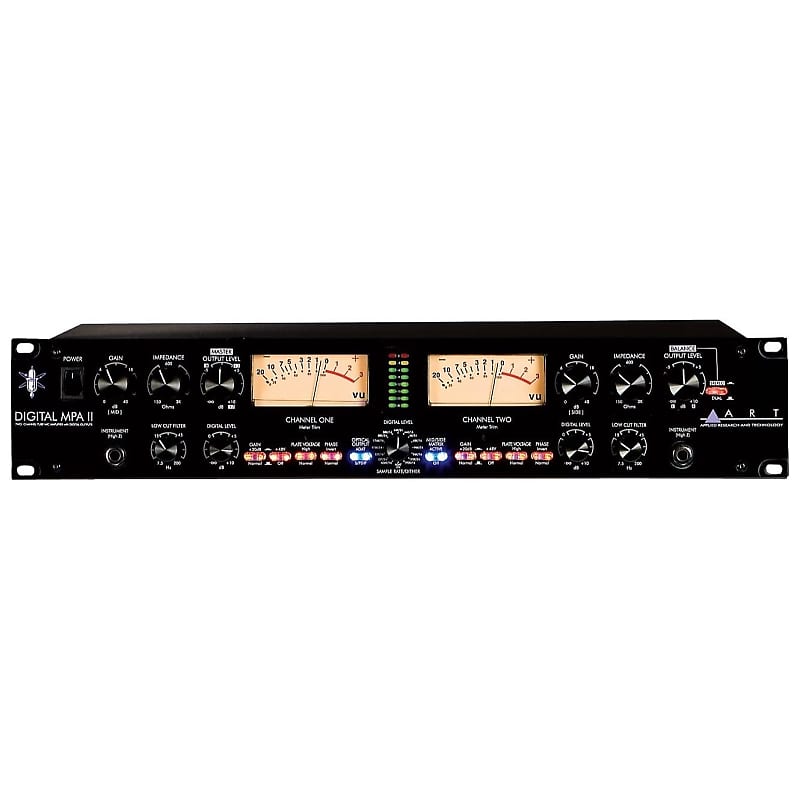 ART Digital MPA II Rackmount 2-Channel Microphone Preamp