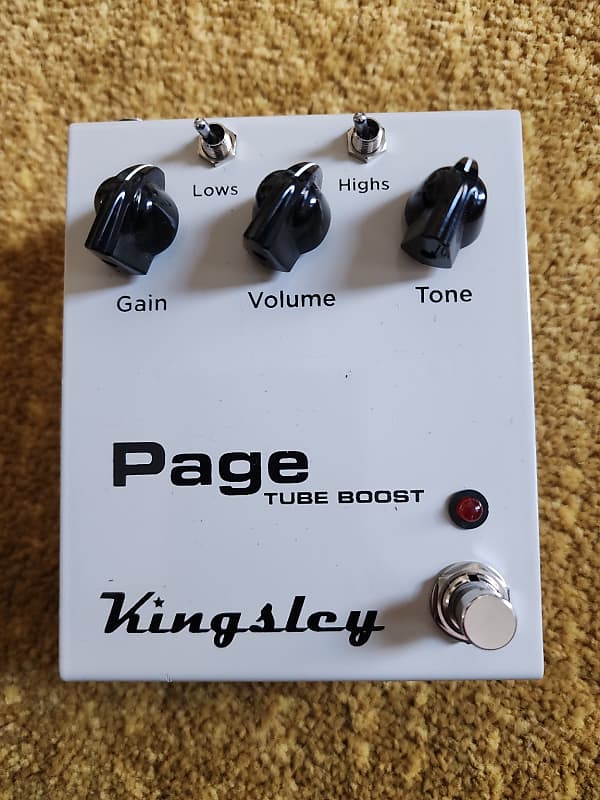Kingsley Supro Valve Preamplifier Pedal RARE! Reverb