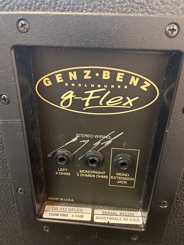 Genz Benz G-Flex Bass Cabinet (Nashville, Tennessee)