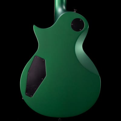 ESP USA Eclipse Candy Apple Green Satin with Ebony Fingerboard, Stainless Steel Frets, and ESP case image 3