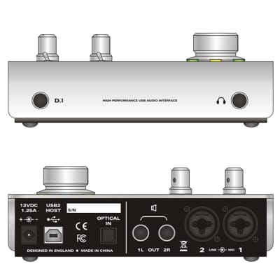 Audient id14 best sale headphone amp