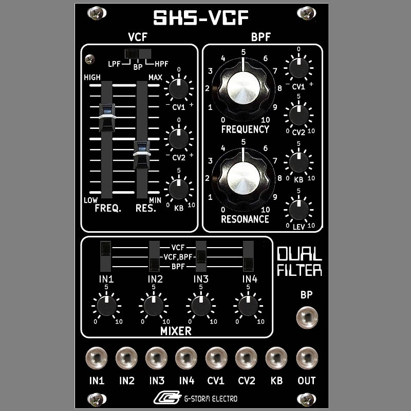 G-Storm Electro SH5-VCF Dual Filter Roland SH-5 Adaptation