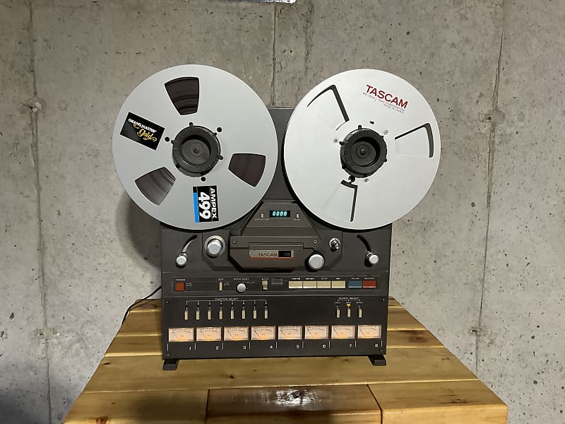 TASCAM 38 1/2 8-Track recorder - TASCAM authorized serviced Jan
