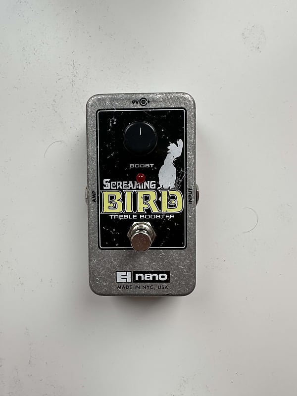 Electro-Harmonix Screaming Bird Treble Booster Pedal | Reverb UK