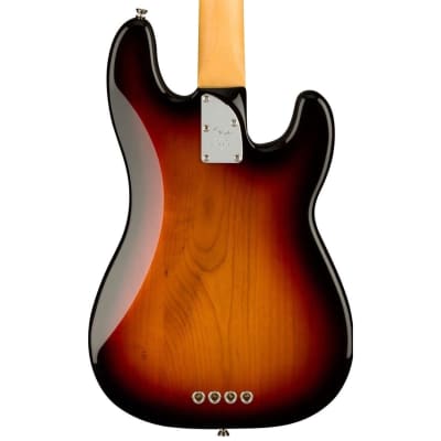Fender American Professional II Precision Bass Left-Handed Bass Guitar (3-Color Sunburst, Rosewood Fretboard)(New) (WHD) image 2