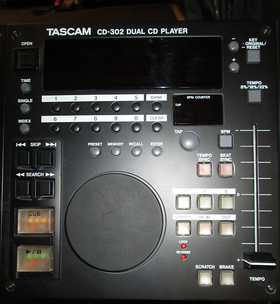 Tascam 302 Dual CD Player