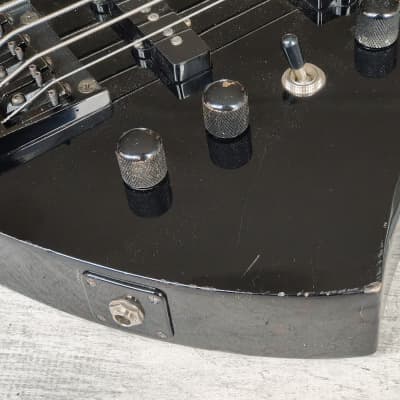 1980's BC Rich Japan NJ Series MB-857 Mockingbird Bass (Black) image 2