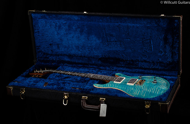 PRS Custom 24 Wood Library Artist Ocean Turquoise (727) | Reverb
