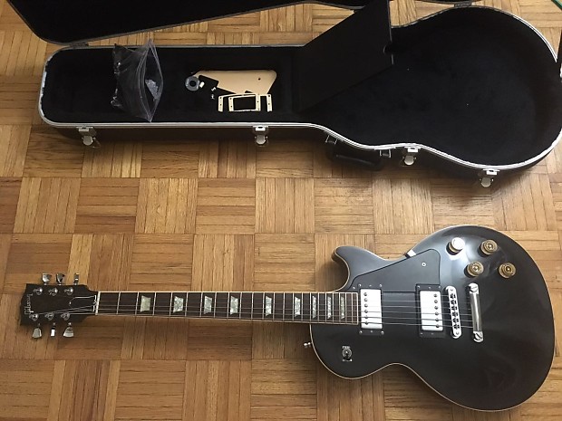 Gibson Les Paul Standard Ebony 2001 Black | Reverb Gibson Les Paul Standard Ebony 2001 Black | Reverb