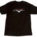 Genuine Fender Guitars Custom Shop Logo Tee Men's T-Shirt - BLACK - M, MEDIUM