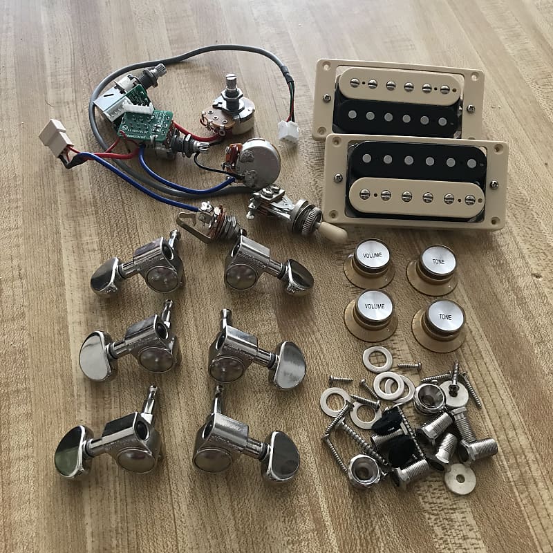 Epiphone Alnico Classic Pro Humbucker Pickups w/Wiring Kit Reverb