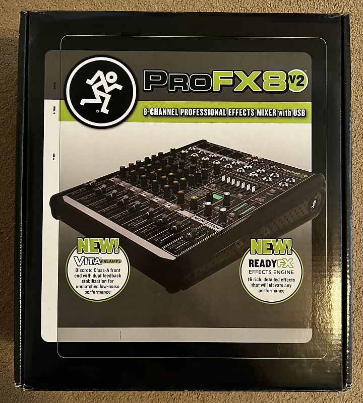 Mackie ProFX8v2 8-channel Mixer with USB and Effects | Reverb