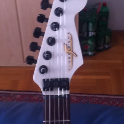 Fingerbone Stratocaster copy 1980 - pearlwhite image 1