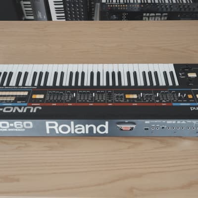 🎁SALE!! ✅ Roland Juno-60  ✅ Perfect working ✅ incl PowerTrans to 100-240V image 8