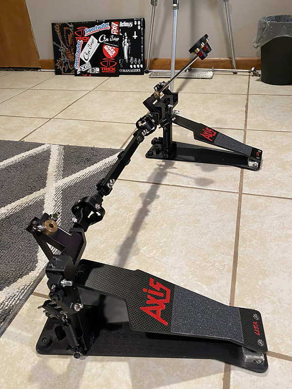 Axis A-L2CB A Series Longboard Double Bass Drum Pedal 2010s - Classic Black