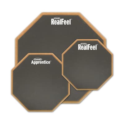 Evans RealFeel 12" Single Sided Practice Pad - RF12G image 2