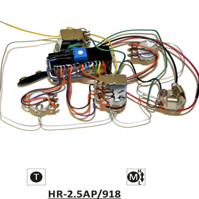 Bartolini HR-4.5/918, 4 Pots NTBT 2-Band Preamp | Reverb