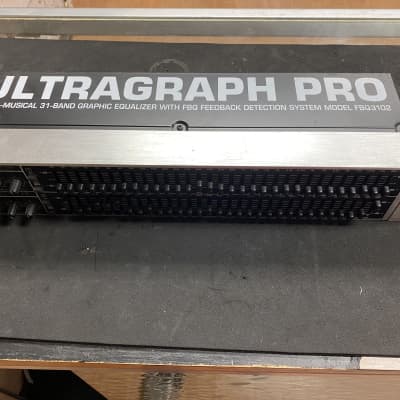 Behringer Ultragraph Pro FBQ3102 31-Band Stereo Graphic EQ image 1