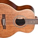 Teton STR103NT-OP Range Mini-Jumbo Guitar & Hardshell Case, Solid Mahogany Top,Mahogany Laminate B&S