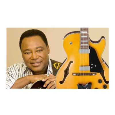 Ibanez GB10EM George Benson Signature Hollow Body Electric Guitar (Right Hand, Antique Amber) image 6