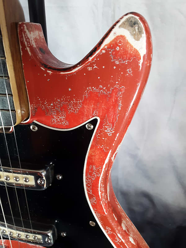ギター TRUETONE Truetone Vintage 1969, unknown model, Project? 1969? Red