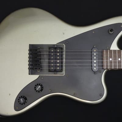 1997 Fernandes Japan Jazzmaster JG-55 Hide Signature Gray Metallic