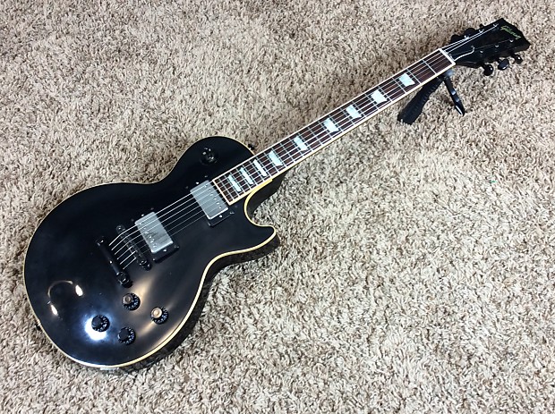2002 Gibson Les Paul Standard Black Black Out