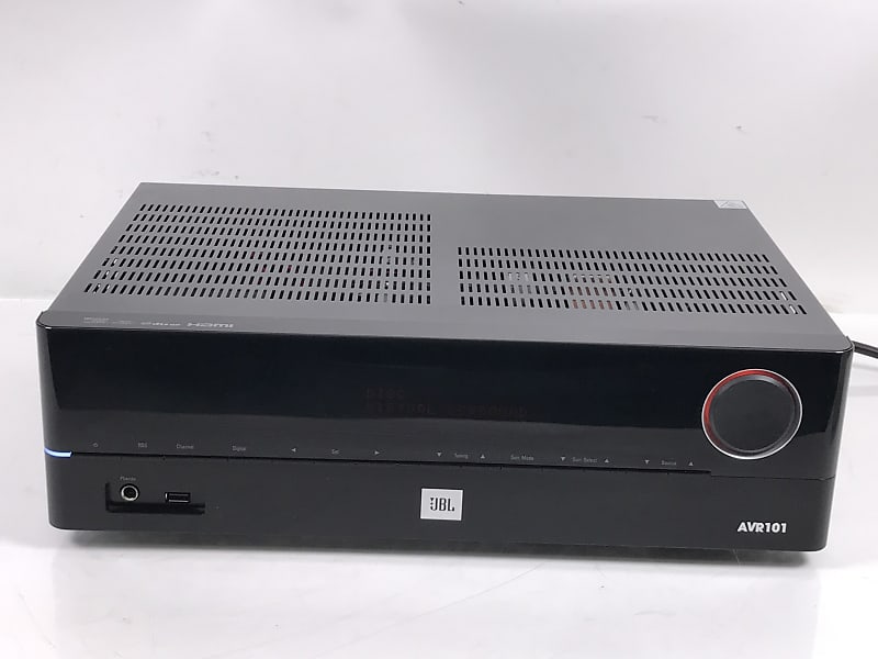 JBL AVR 101 5 75 Watt/Channel Amplifiers with High-Performance Digital Power Supply  			
